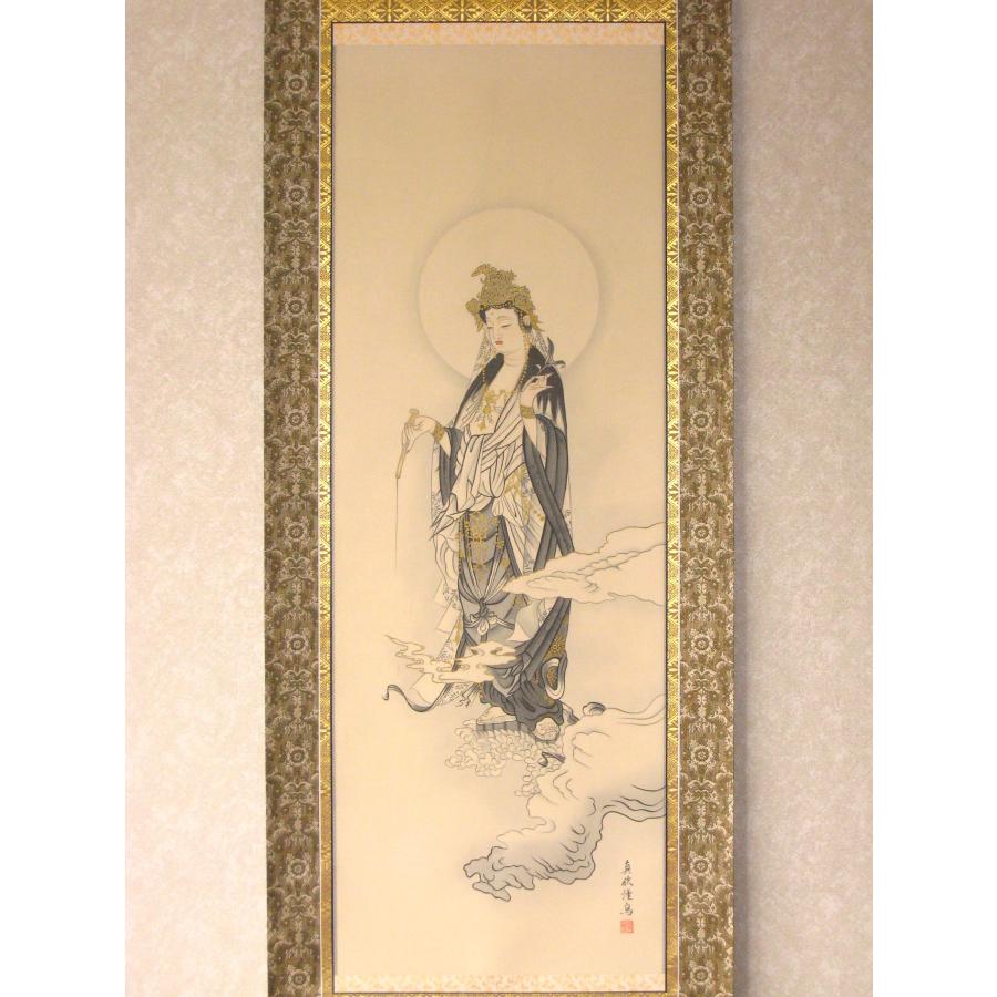 不詳/作者不詳/雲上観音図/人物/布袋屋掛軸HJ-890 2026年最新】Yahoo