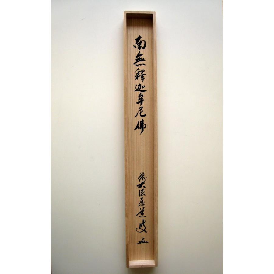 掛け軸 掛軸 釈迦名号・南無釈迦牟尼仏 雲澤禅寺 足立泰道 (真筆・新品