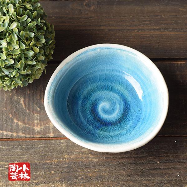 食器 アウトレット 貫入青釉 鉢 個数限定品 処分価格 : 小林陶芸