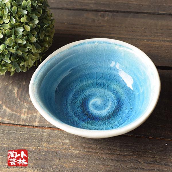 食器 アウトレット 貫入青釉 鉢 個数限定品 処分価格 : 小林陶芸