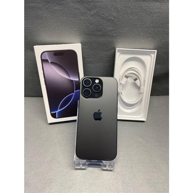 Apple 超美品 Appleストア版 SIMフリー iPhone16 Pro 256GB ブラック