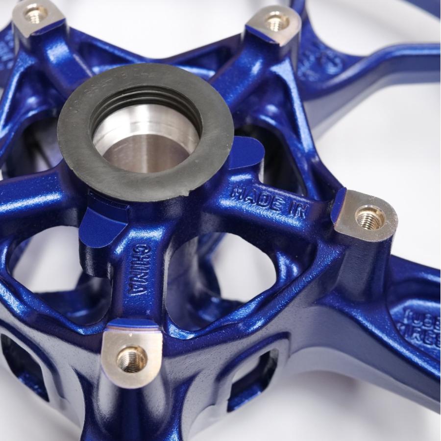 ヤマハ純正 YZF-R25/YZF-R3/MT-25/MT-03 前後ホイールセット ブルー