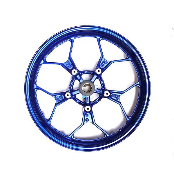 ヤマハ純正 YZF-R25/YZF-R3/MT-25/MT-03 前後ホイールセット ブルー