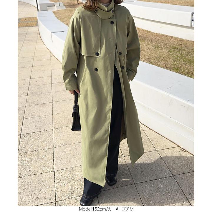 KOBE LETTUCE（神戸レタス） トレンチコート レディース ロング 低身長