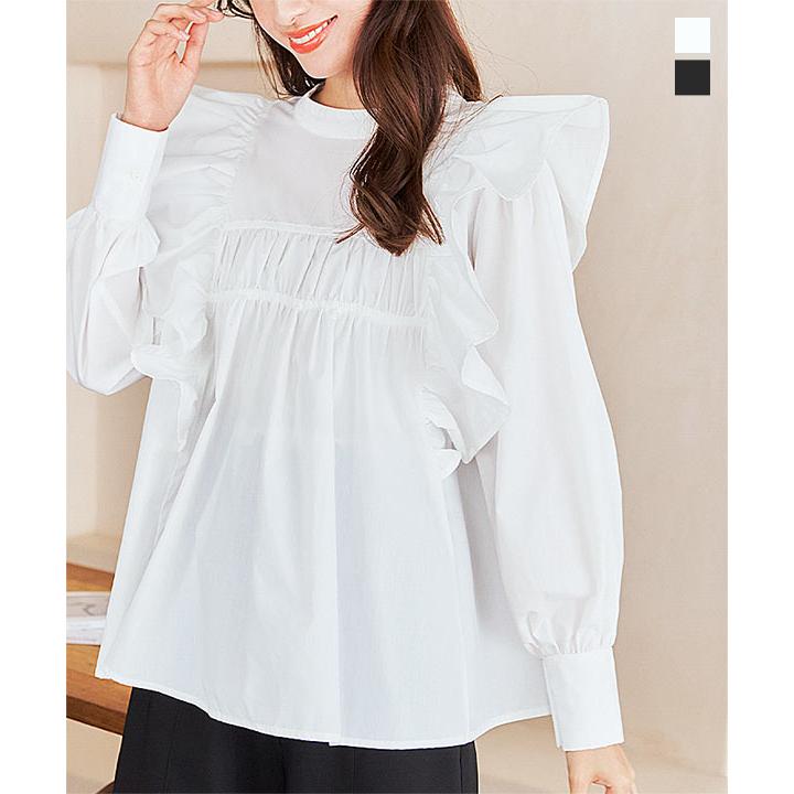 KOBE LETTUCE（神戸レタス） ブラウス レディース 長袖 シャツ 40代 50