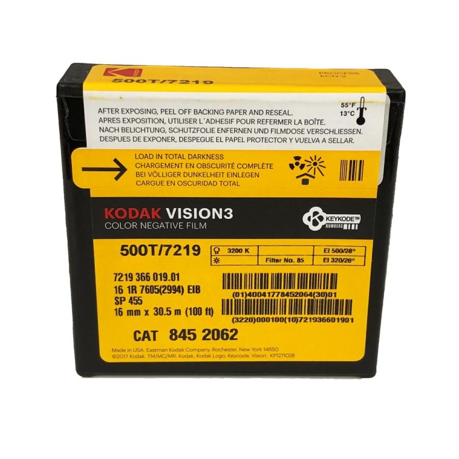 Kodak（コダック） 16 mm / 100ft / コダック VISION3 500T カラー