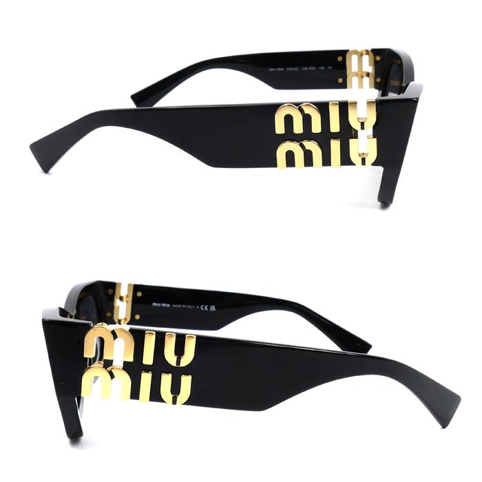 miu miu（ミュウミュウ） スクエア グリンプス サングラス ブラック