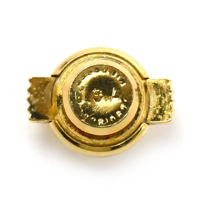 Gimel ギメル K18YG イエローゴールド Pt950プラチナ 蜂 ブローチ