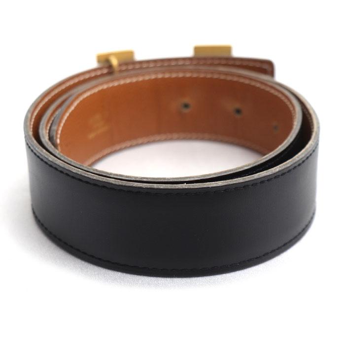 HERMES（エルメス） Hベルト ベルト ブラック 65 ○Z刻印 レディース