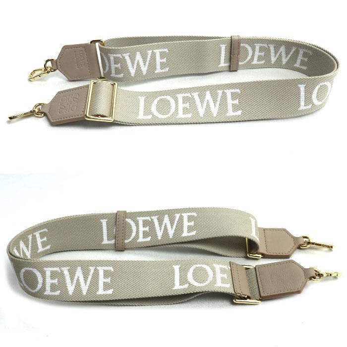 LOEWE（ロエベ） ロゴ ショルダーストラップ ベージュ レディース 中古