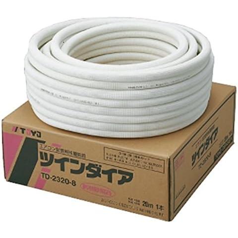 TD-2320-8 TOYO ペアコイル エアコン用被覆銅管 2分3分配管 20m : 小池
