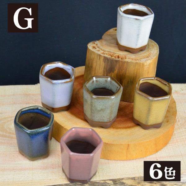 まめ盆栽鉢 匠 7種 （1箱4〜6個入り） ミニ鉢 豆鉢 おしゃれ 陶器 鉢