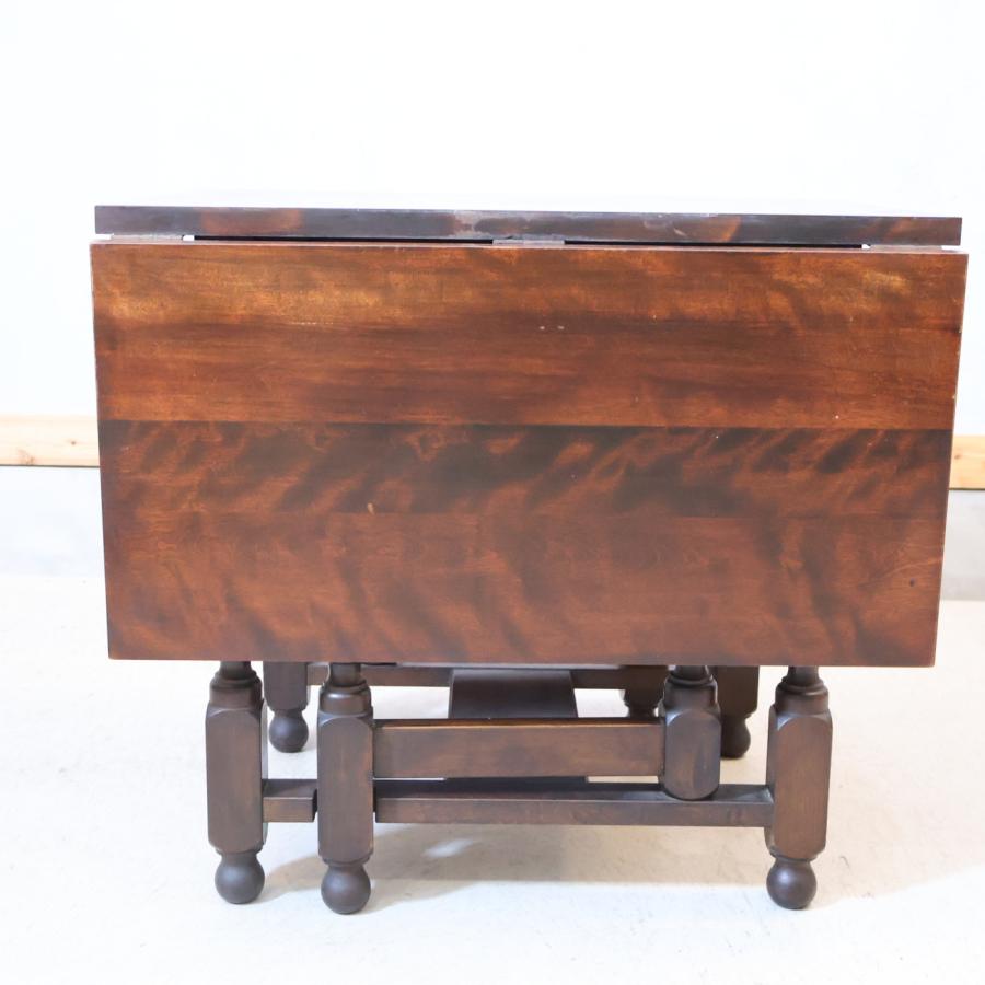 松本民芸家具 M型バタフライ卓 ミズメザクラ無垢材 ダイニングテーブル