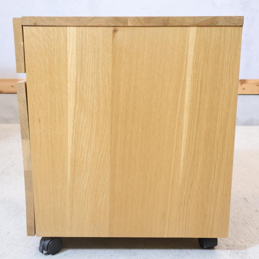 MUJI 無印良品 オーク材 パーソナルデスク&ワゴン シンプル ナチュラル