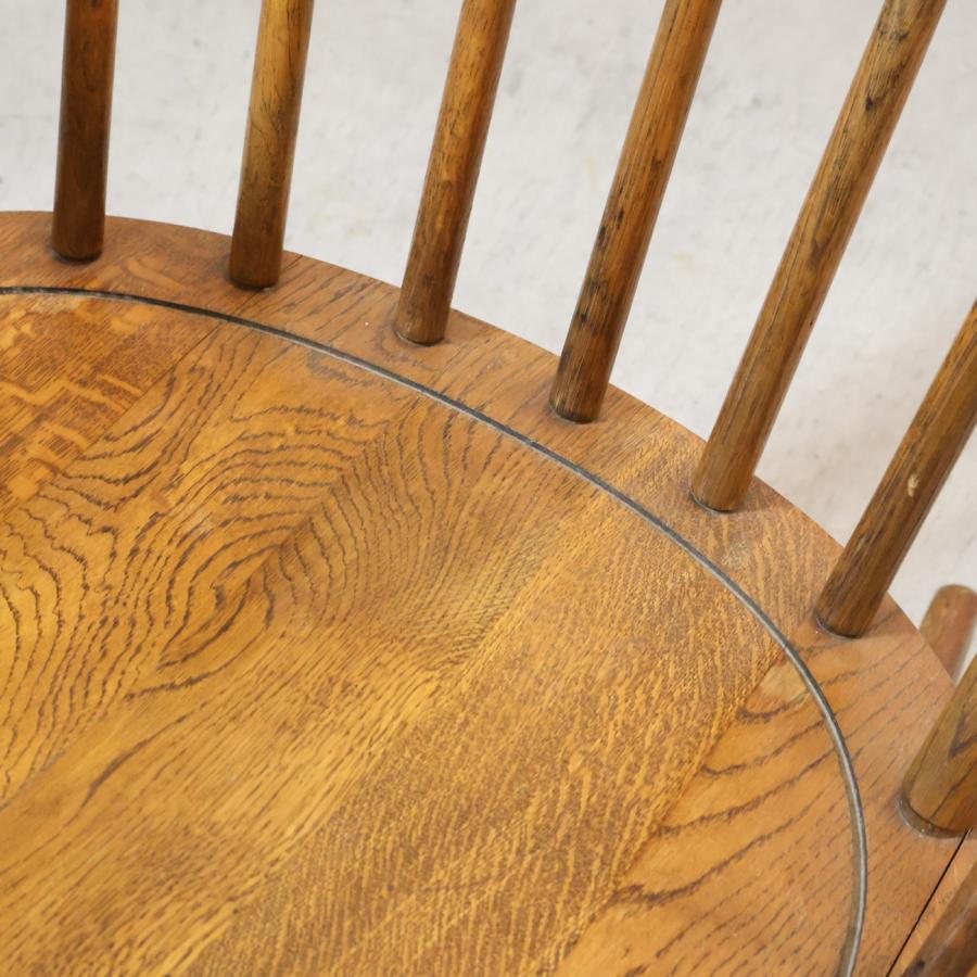 飛騨産業 キツツキマーク 穂高 ホワイトオーク材 ロッキングチェアー