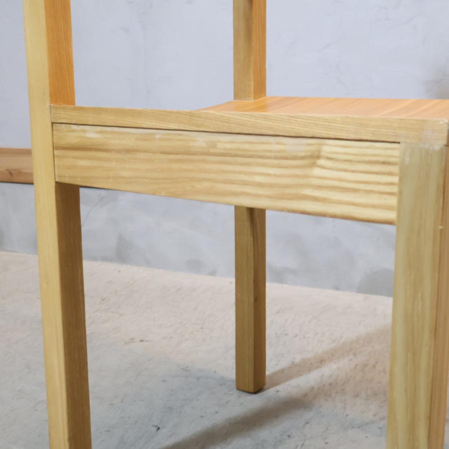 unico ウニコ HUTTE ヒュッテ アッシュ材 ダイニングチェア 2脚セット