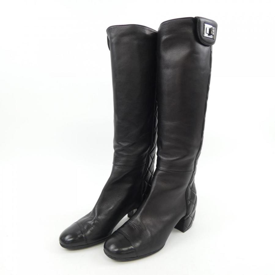 シャネル CHANEL ロングブーツ : KOMEHYO ONLINESTORE Yahoo!店 - 通販