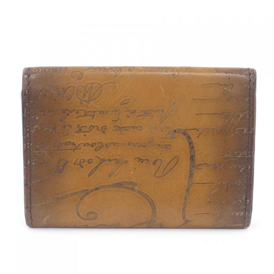 ベルルッティ Berluti インブイアスクリットレザーカードホルダー CARD