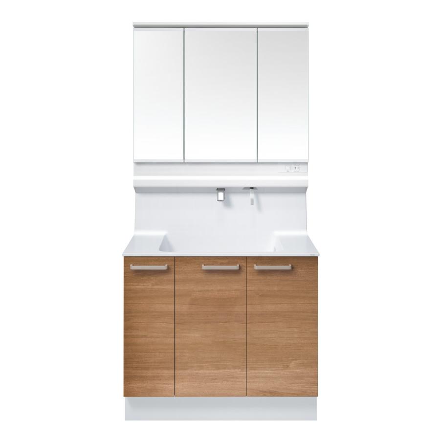 TOTO 洗面化粧台 オクターブライト 間口900 片引き出し ミディアム