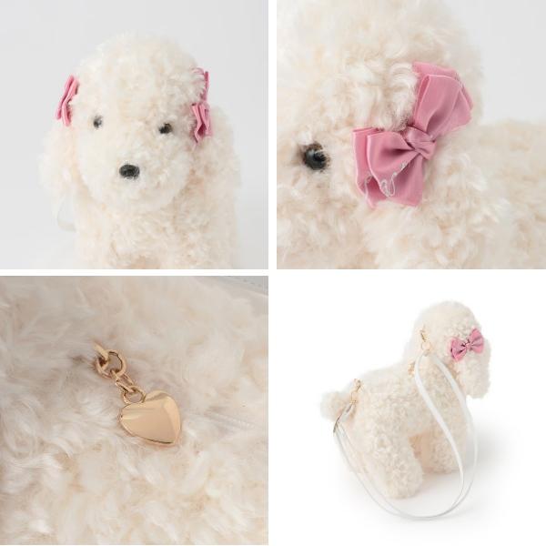 mezzo piano メゾピアノ ふわもこフレンズ ぬいぐるみバッグ