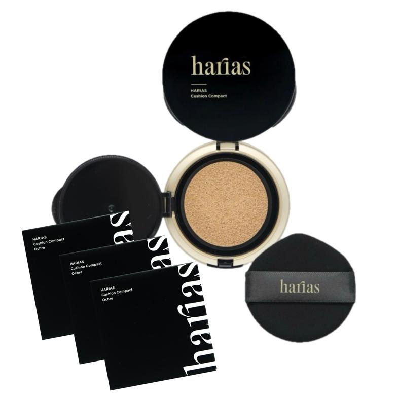 フラビア ハリアス クッションファンデ オークル harias 3箱 カバー