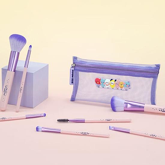 BT21 minini メイクアップブラシ 7種セット BTS 防弾少年団 公式
