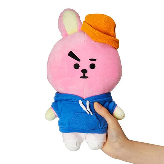 BT21 COOKY ストリートムード スタンディング 人形 ぬいぐるみ 高さ