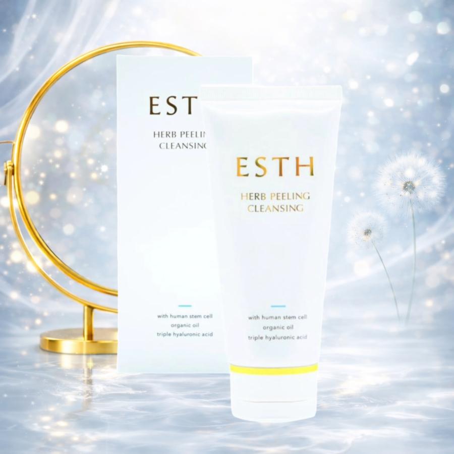 ESTH 毛穴 エス ピーリング ハーブ クレンジング 120g 洗顔 美容液