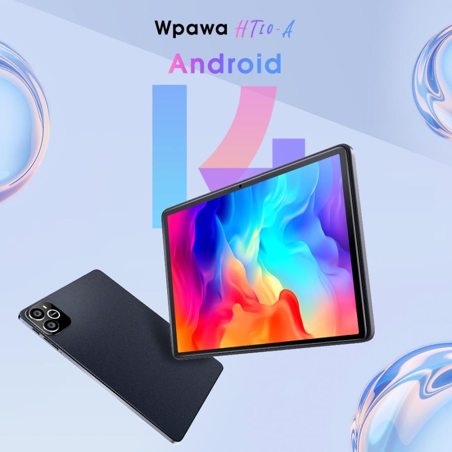 Android14 タブレット PC 本体 10インチ 12GB+64GB+1TB-TF拡張 Wi-Fi