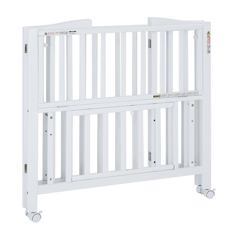 カトージ（KATOJI） ベビーベッド 折りたたみ ベッド ミニ ホワイト