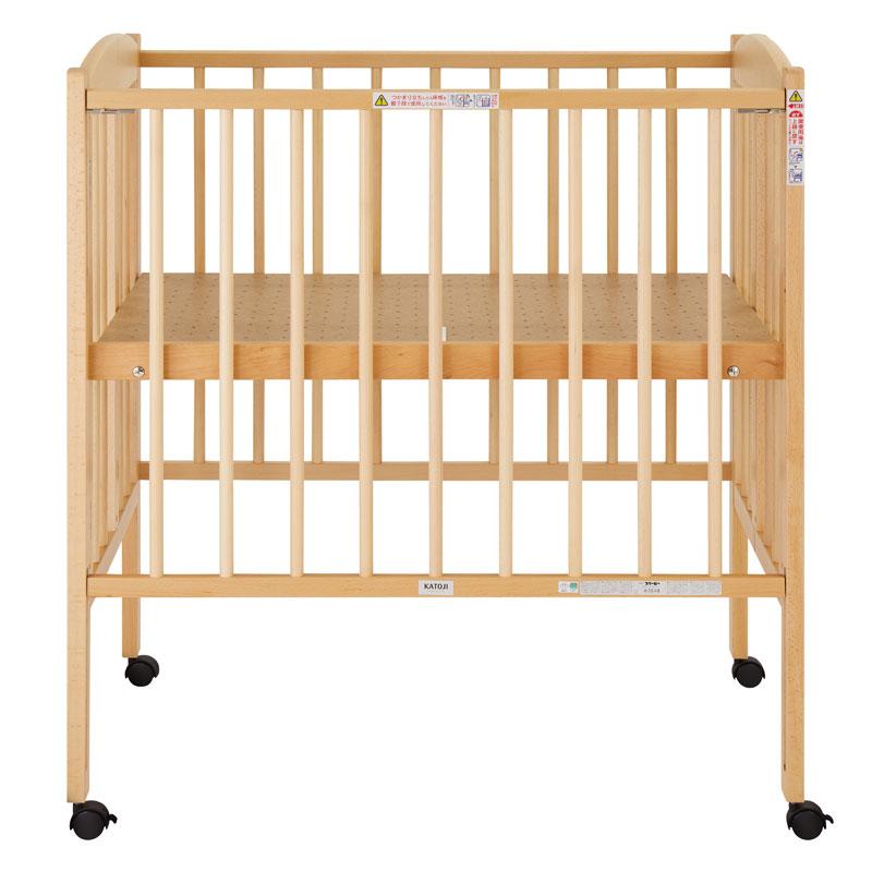 カトージ（KATOJI） ベビーベッド 日本製 折りたたみ ミニベッド ハイ