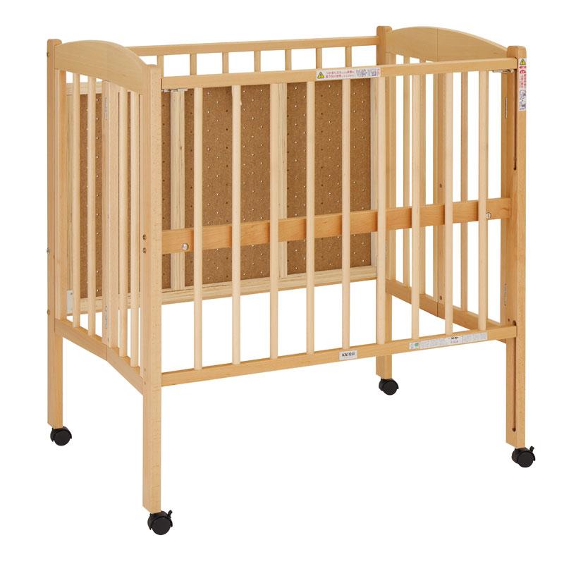 カトージ（KATOJI） ベビーベッド 日本製 折りたたみ ミニベッド ハイ