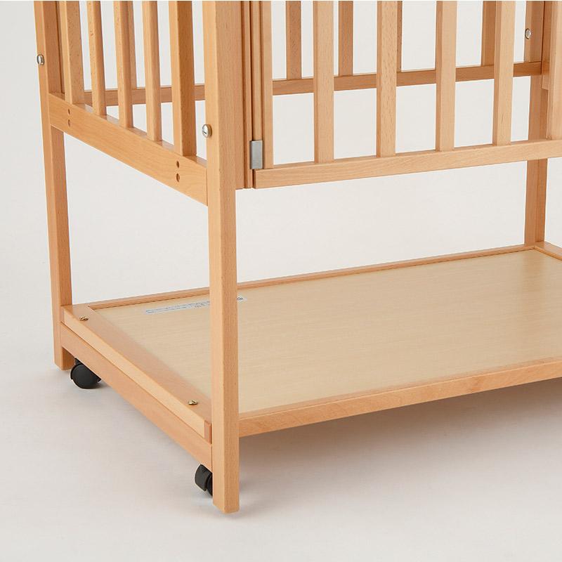 カトージ（KATOJI） ベビーベッド ミニ ハイタイプベッド ツーオープン