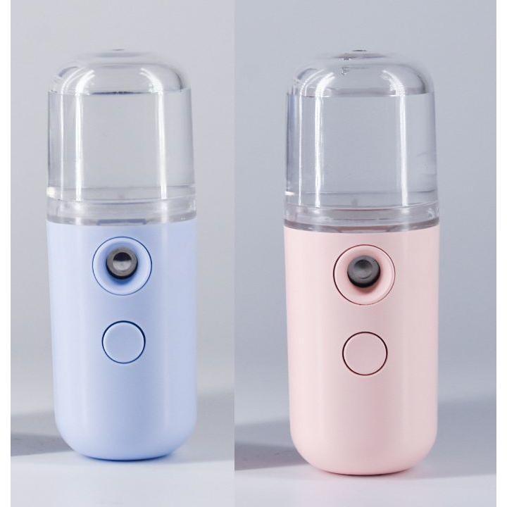 ハンディ ミスト フェイススチーマー 30ml 充電式 美顔器 美容器 保湿