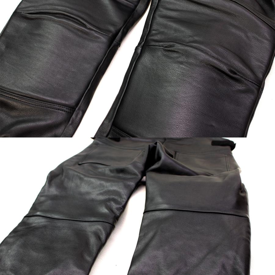 Mo-LAWS オーバーオール レザーパンツ 本革 牛革 メンズ mljs001 : 本