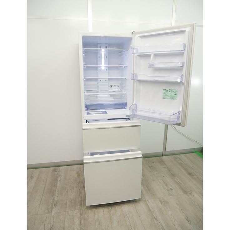 三菱製3ドア/2022年式/365L/ノンフロン冷蔵冷凍庫/MR-CX37G-W1 : 学生