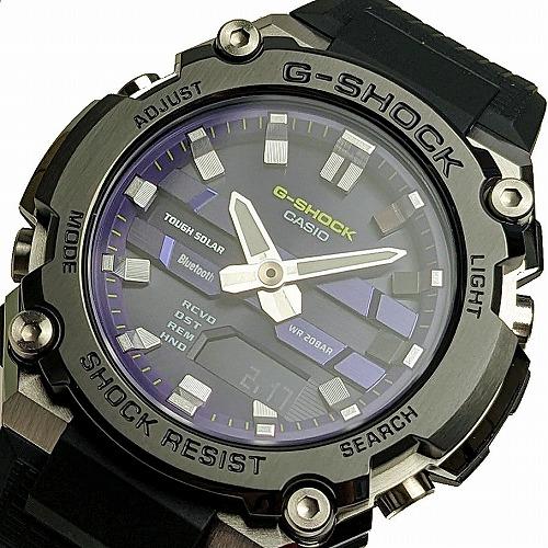 G-SHOCK G-STEEL最薄 小型 GST-B600A-1A6JF ソーラー腕時計 カーボン