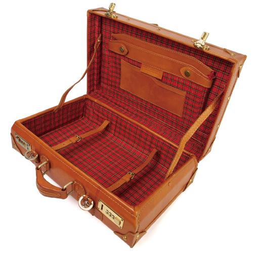 トランクケース 40cmサイズ ヌメ革 本体 本革 牛革 A4対応 ビジネス