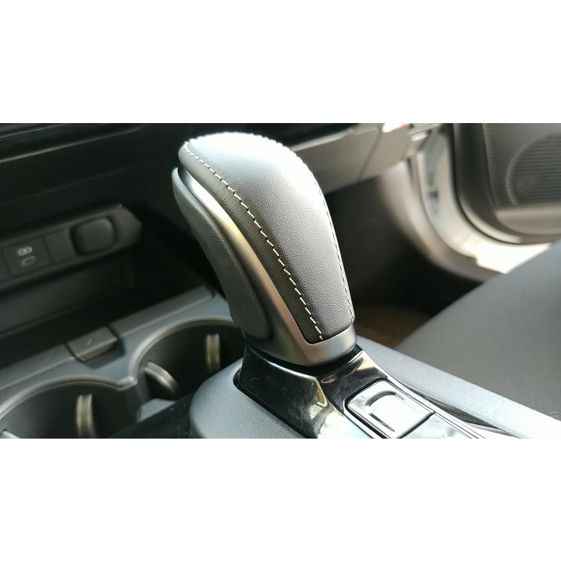 レクサス（LEXUS） レクサス純正 本革シフトノブ [シルバーステッチ