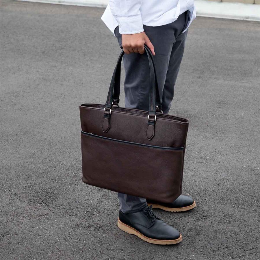 FIVE WOODS（ファイブウッズ） トートバッグ 本革 ビジネストート A4