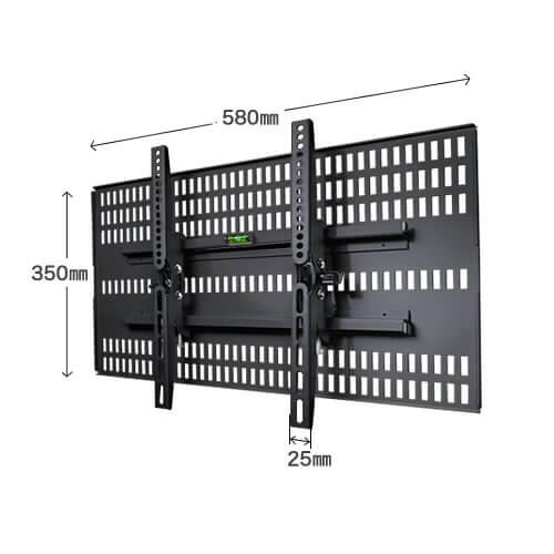 テレビセッター ホッチキスで壁掛け カンタン設置 壁のキズが目立た