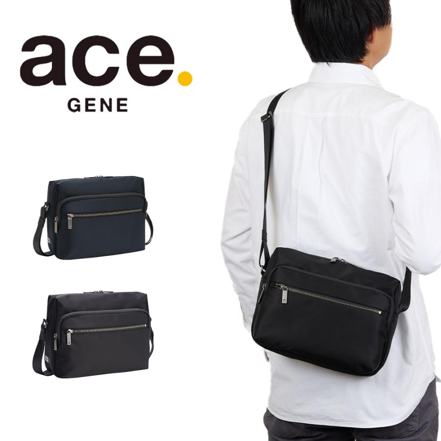 ace. GENE LABEL エース ショルダーバッグ ace メンズ スリブライト