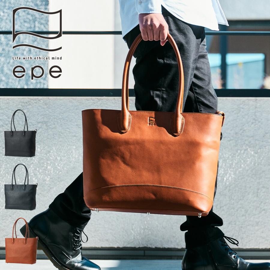 トートバッグ メンズ 本革 A4 epe ビジネス ブランド 通勤 革 レザー