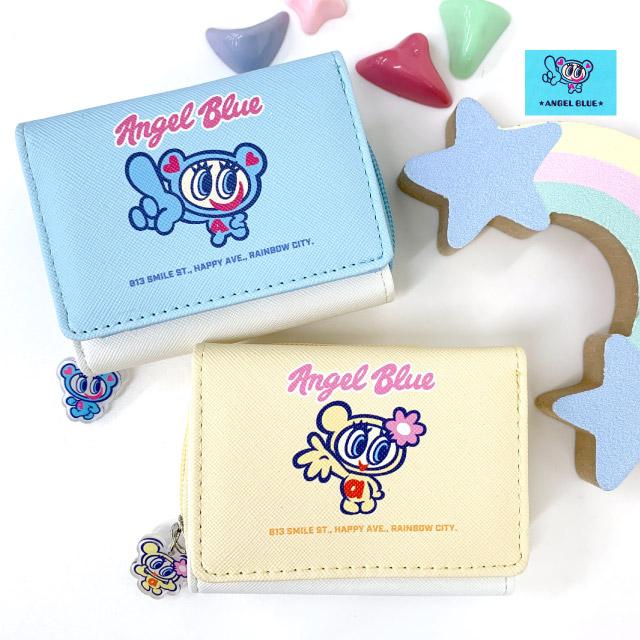 ミニ財布 三つ折り ファスナー 小学生 女の子 かわいい 高校生 中学生