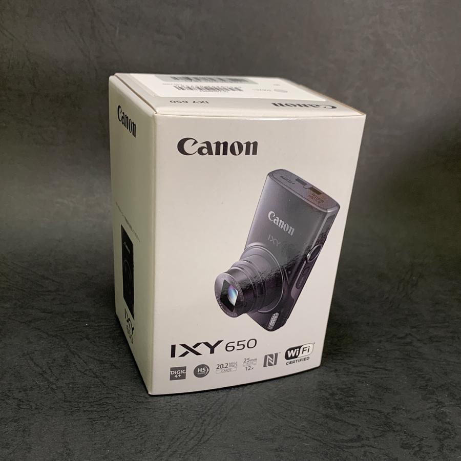 IXY Canon コンパクト デジタルカメラ 650 シルバー ブラック キヤノン
