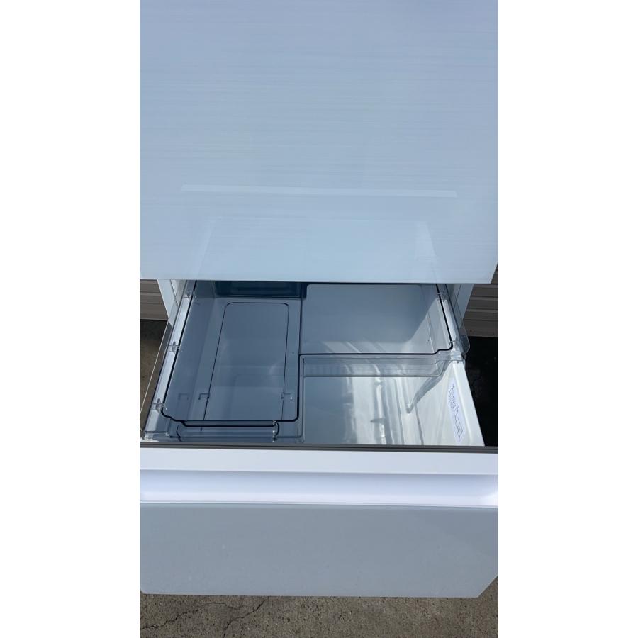 ハイセンス（HISENSE） 冷蔵庫 283L 3ドア 右開き ガラスドア