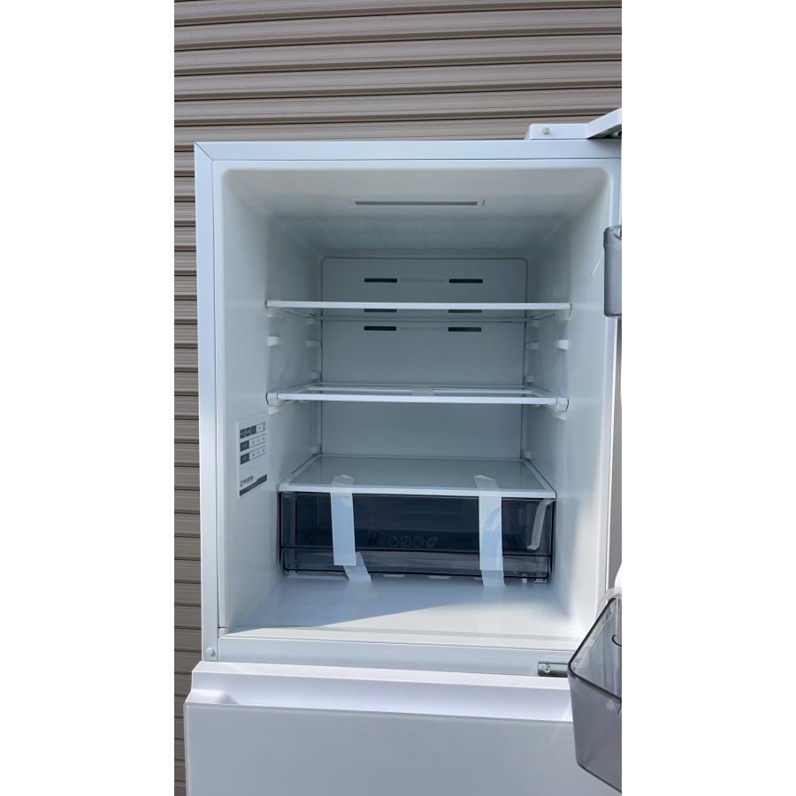 ハイセンス（HISENSE） 冷蔵庫 283L 3ドア 右開き ガラスドア