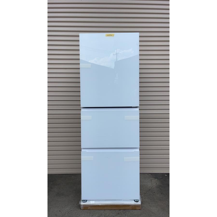 ハイセンス（HISENSE） 冷蔵庫 283L 3ドア 右開き ガラスドア