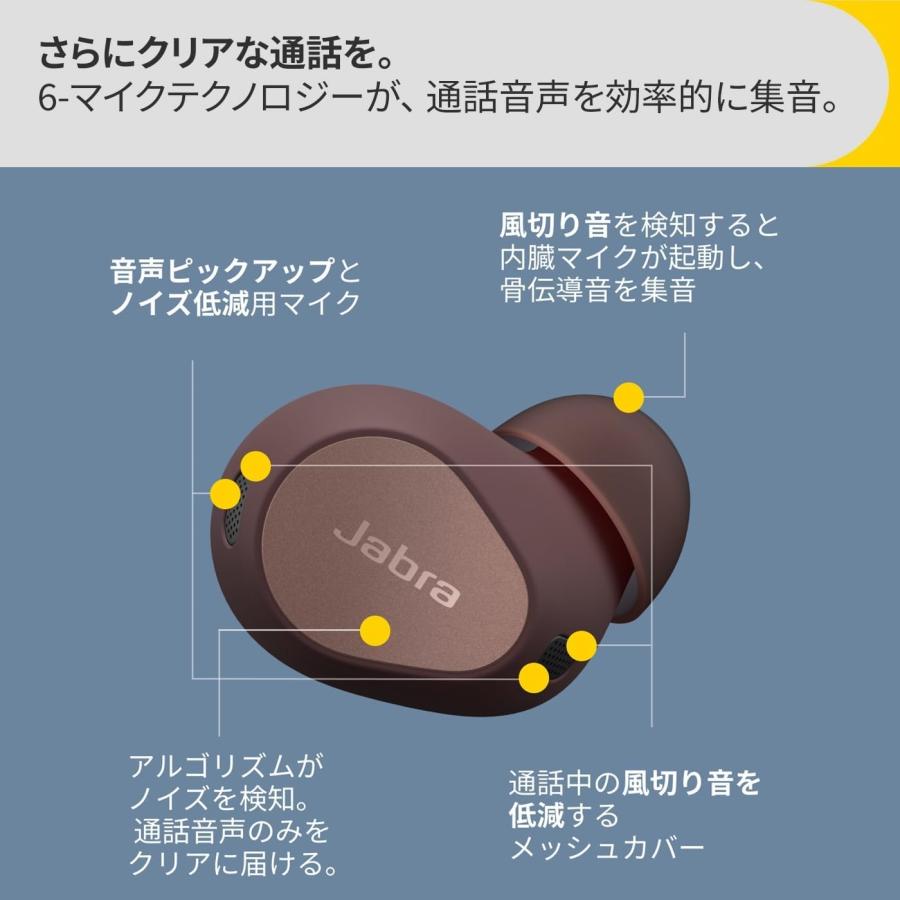 Jabra（ジャブラ） Jabra Elite 10 ココア ワイヤレスイヤホン ノイズ