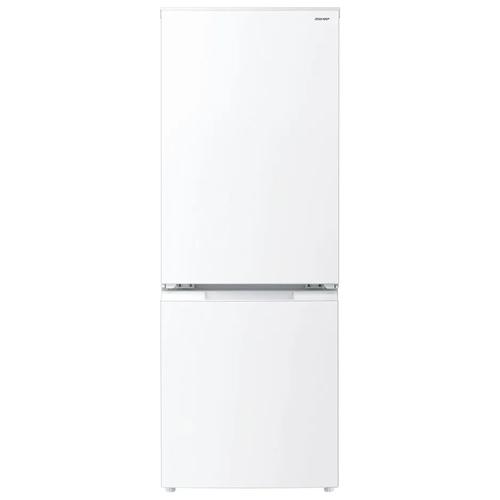 SHARP（シャープ） SJ-D18P-W 179L 2ドア冷蔵庫 マットホワイト